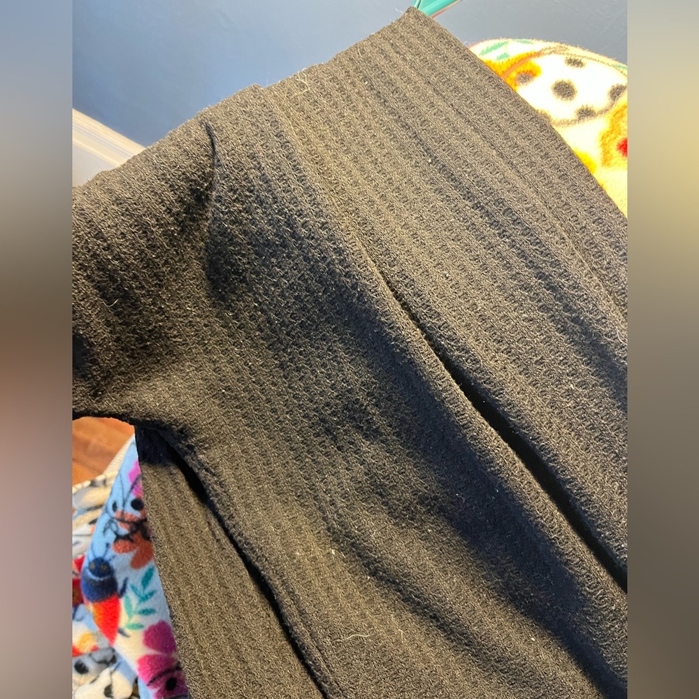 Black shirt & legging set